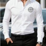 camisa corporativa blanco HOMBRE