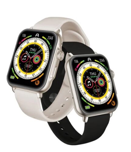 Smartwatch ArgomTech Skeiwatch S55 Astral Beige con pantalla de 1.96 pulgadas y función SOS