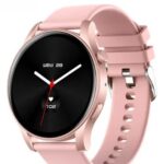 Reloj Inteligente Skeiwatch C30 Rose Gold con monitoreo de salud y llamadas para regalo.