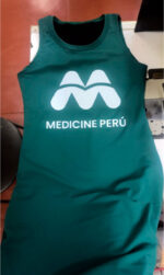 Uniforme para Anfitriona con Logo Estampado en Licra Brasileña - Imagen 2